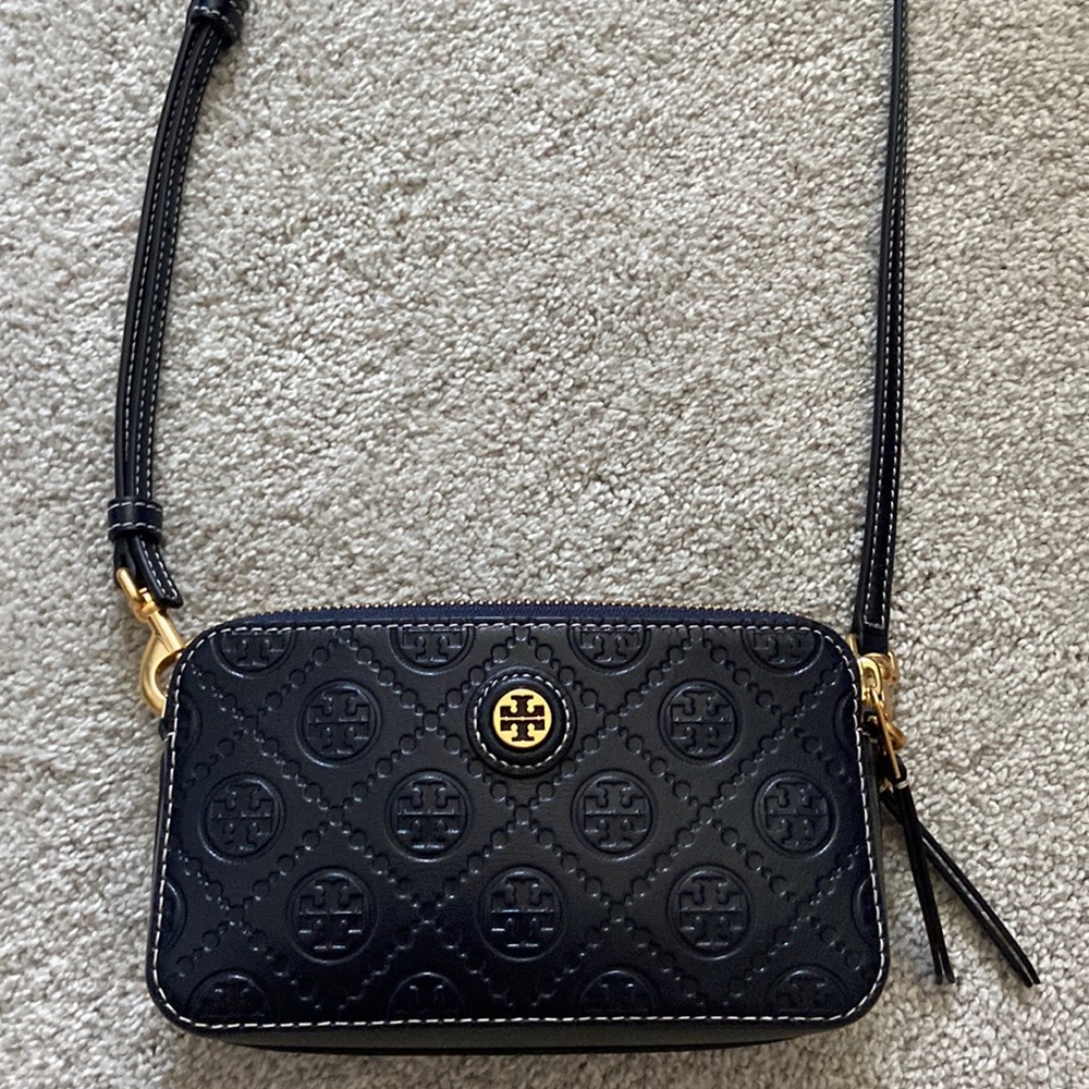 Tory Burch Navy Crossbody Purse